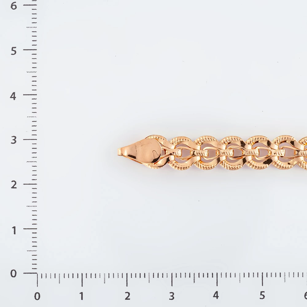 Браслет из красного золота 585 пробы