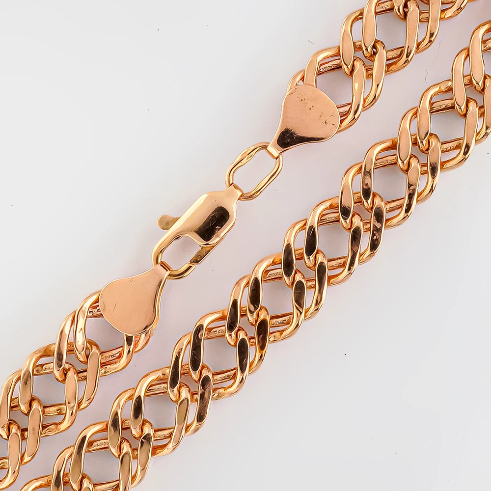 Браслет из красного золота 585 пробы