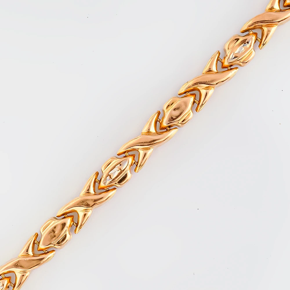 Браслет из красного золота 585 пробы