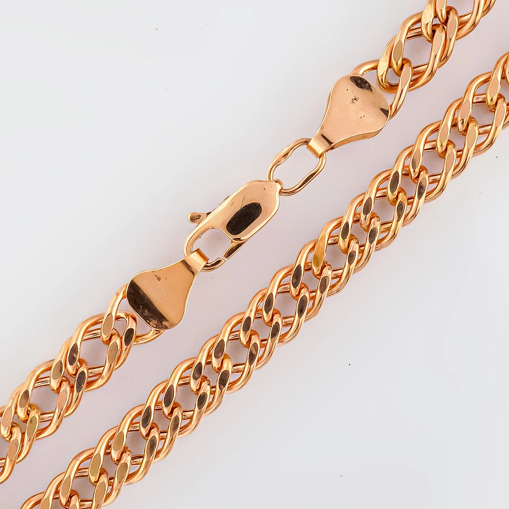 Браслет из красного золота 585 пробы