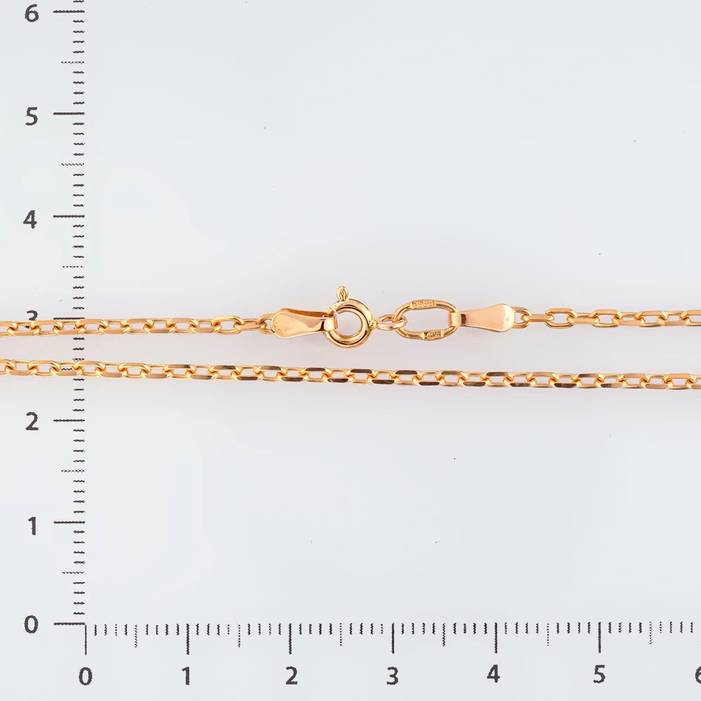 Браслет из красного золота 585 пробы