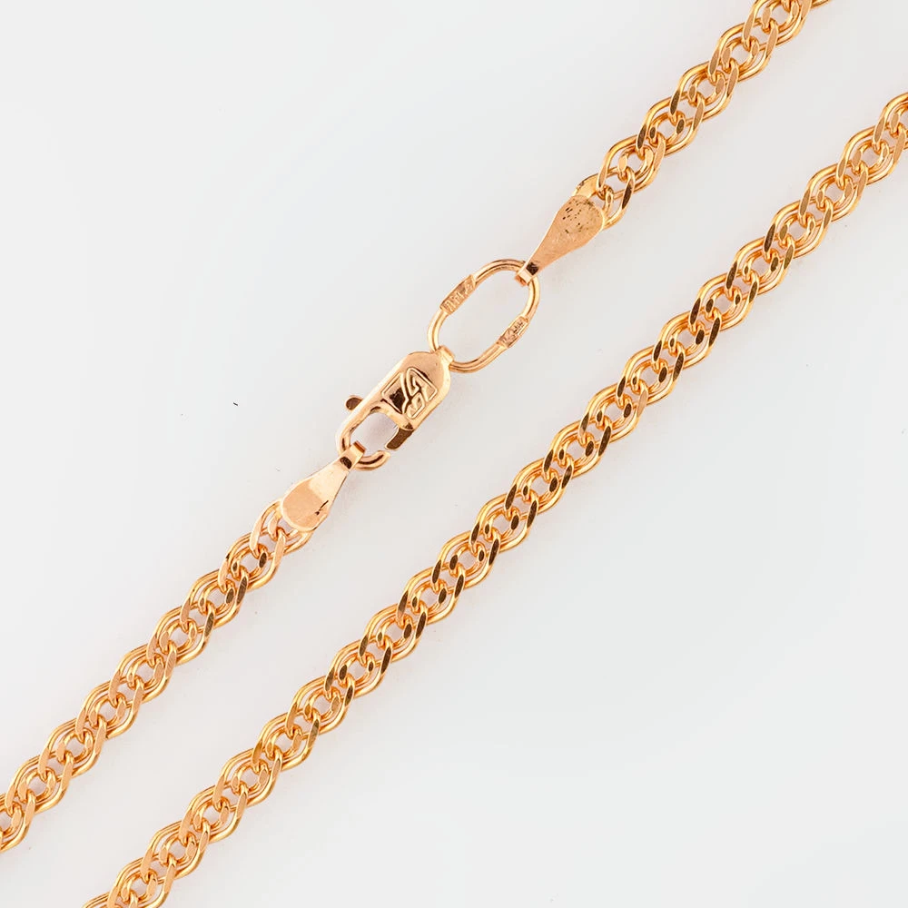 Браслет из красного золота 585 пробы