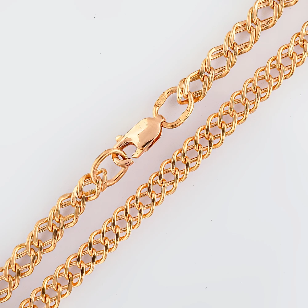 Браслет из красного золота 585 пробы