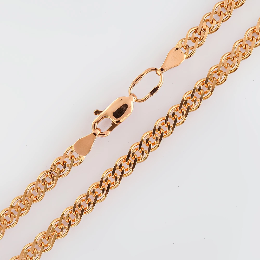 Браслет из красного золота 585 пробы