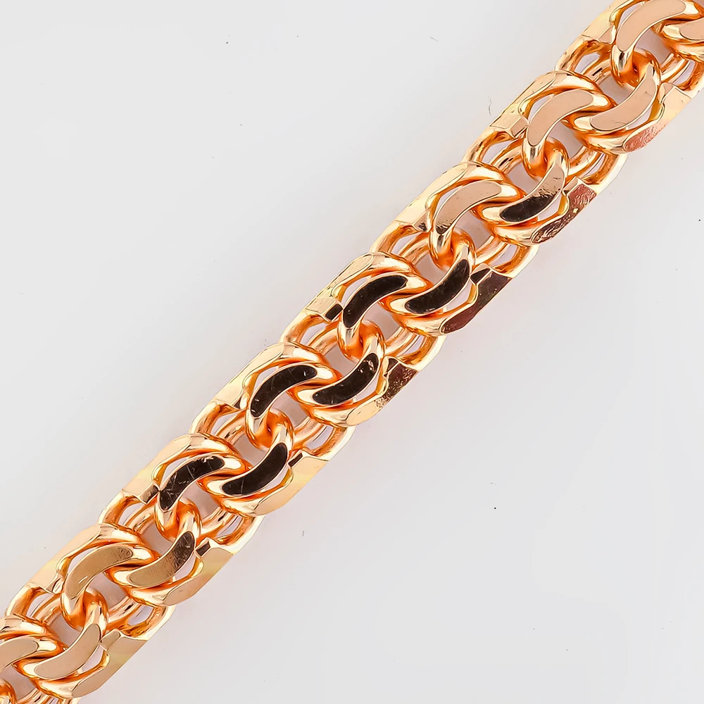 Браслет из красного золота 585 пробы