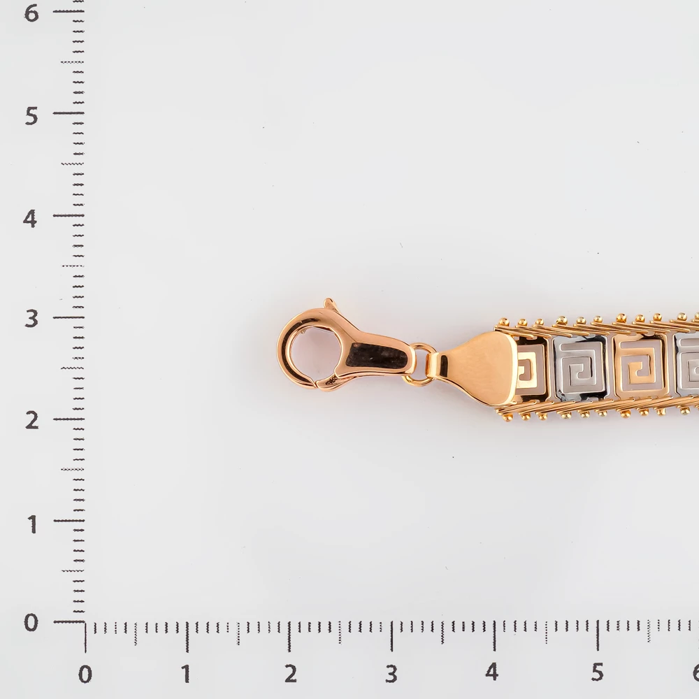 Браслет из красного золота 585 пробы