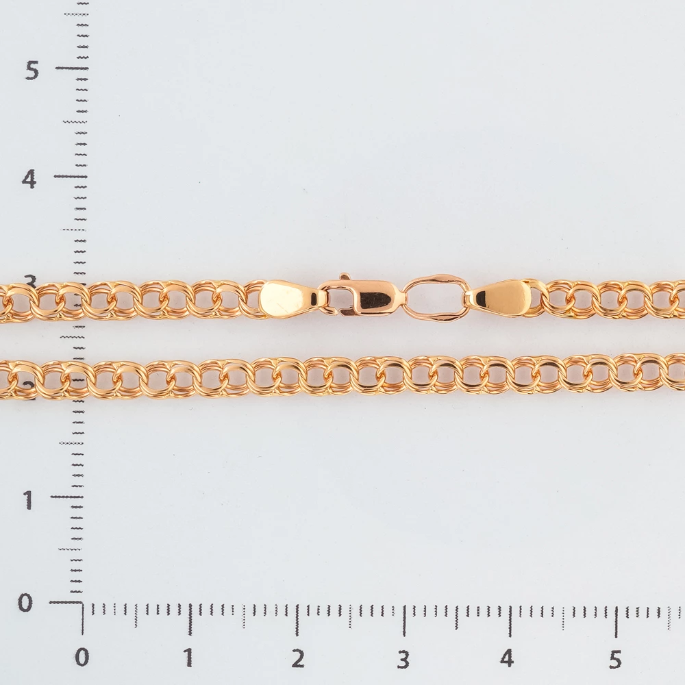 Браслет из красного золота 585 пробы