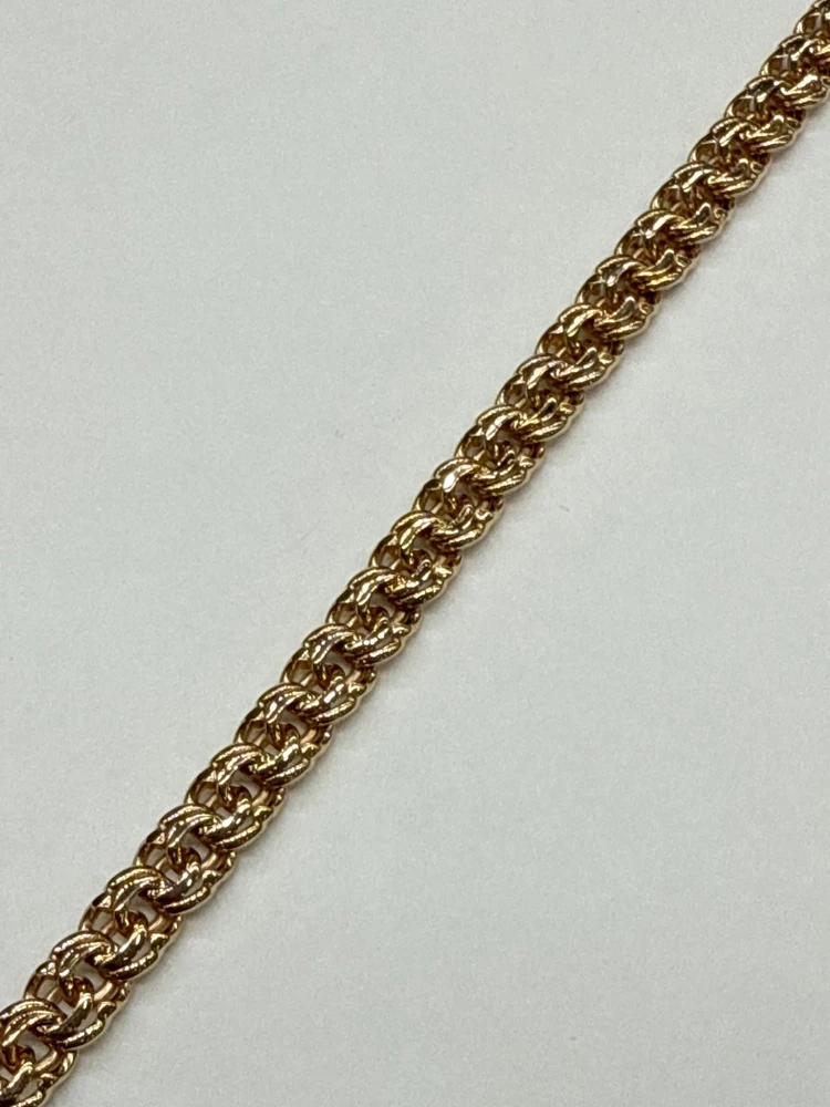 Браслет из красного золота 585 пробы