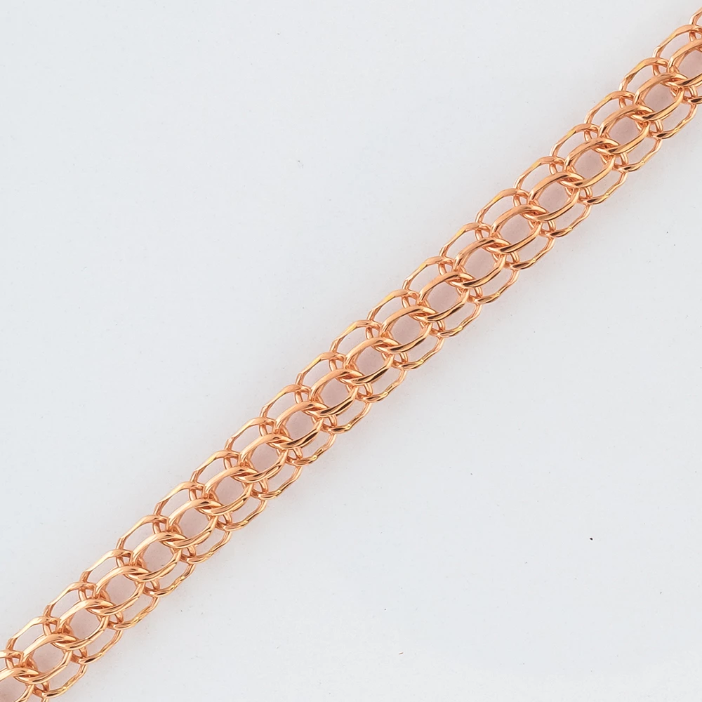 Браслет из красного золота 585 пробы