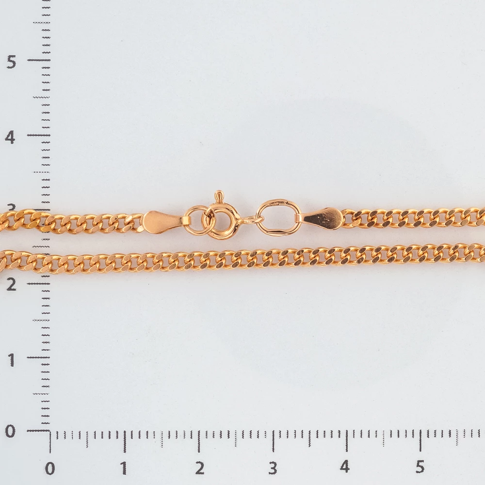 Браслет из красного золота 585 пробы