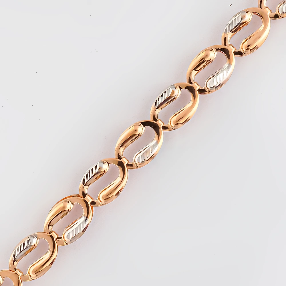 Браслет из красного золота 585 пробы