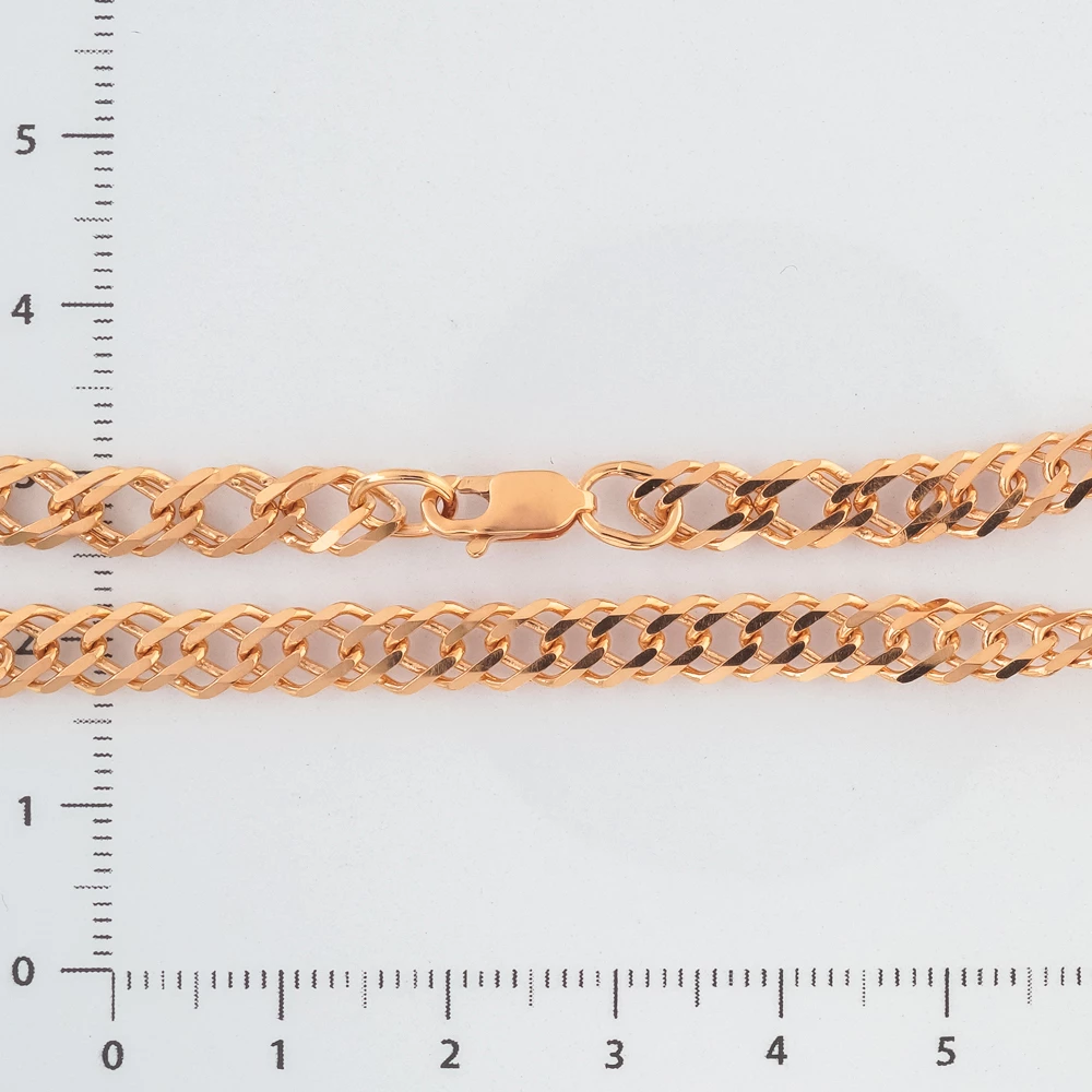 Браслет из красного золота 585 пробы