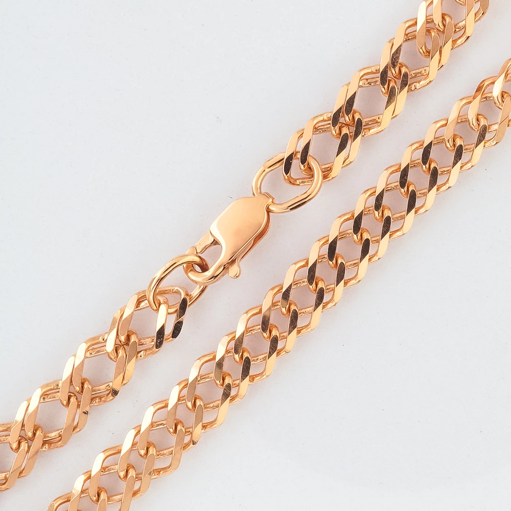 Браслет из красного золота 585 пробы