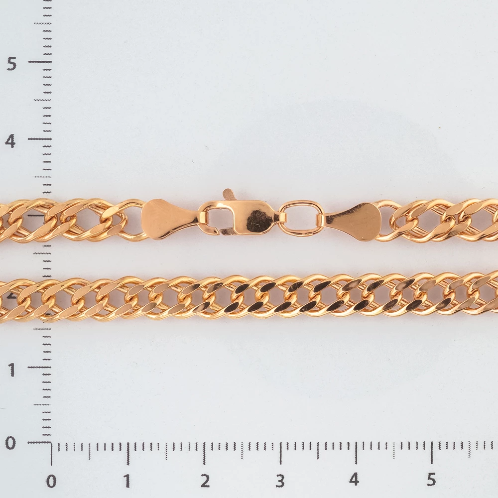 Браслет из красного золота 585 пробы