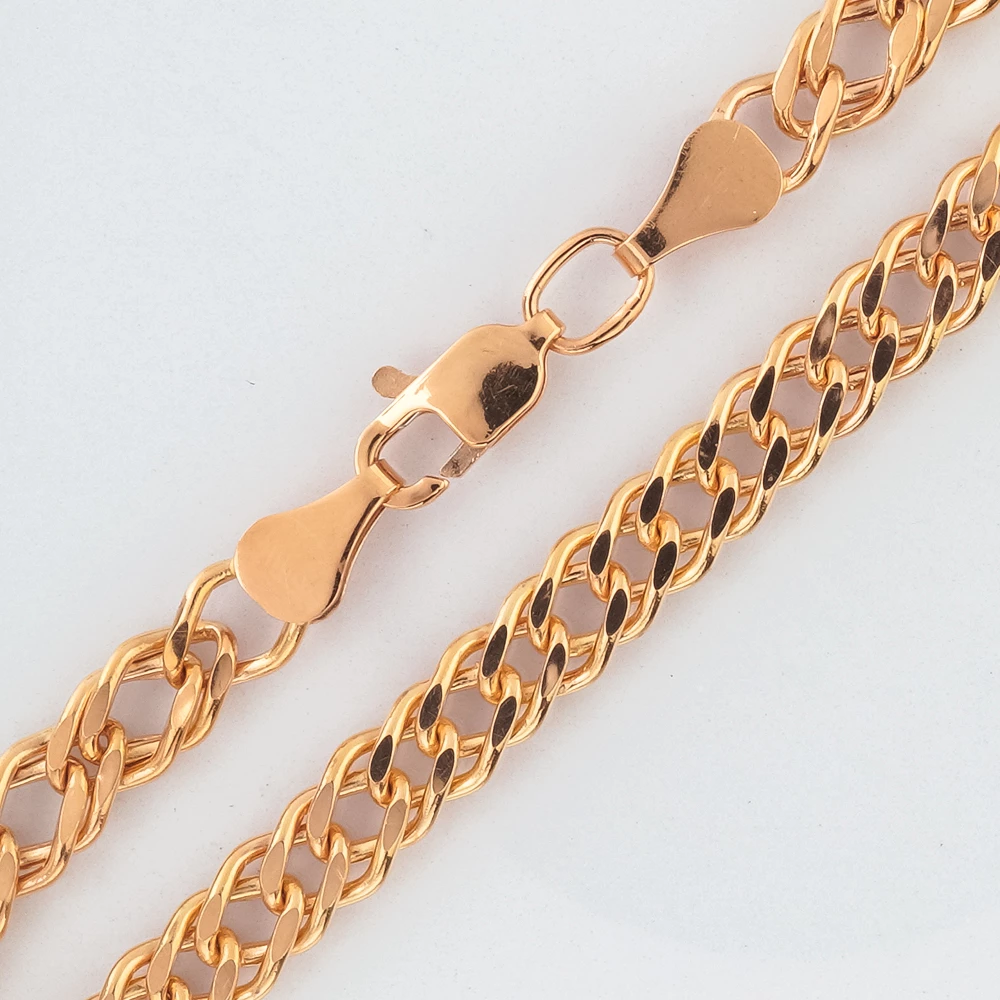 Браслет из красного золота 585 пробы