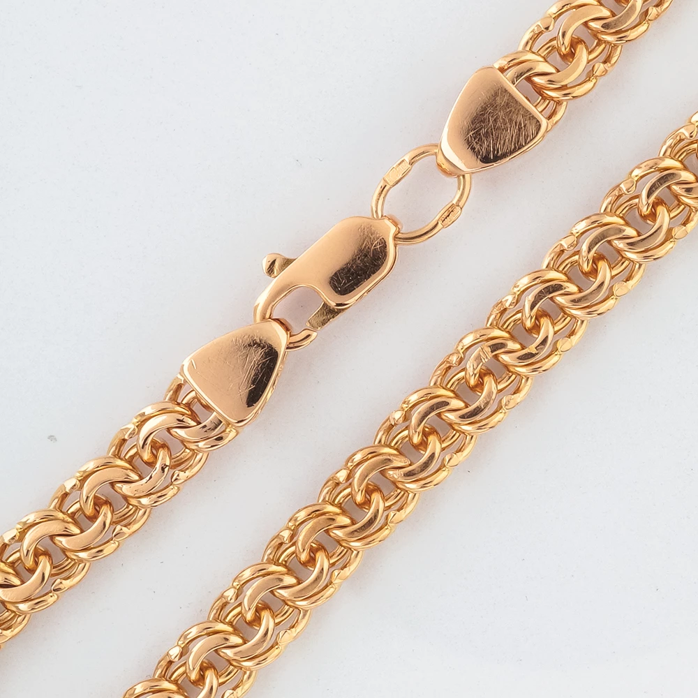 Браслет из красного золота 585 пробы