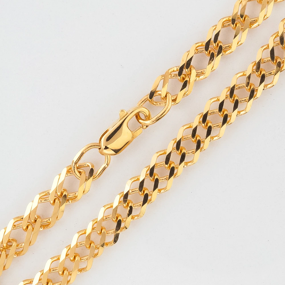 Браслет из красного золота 585 пробы