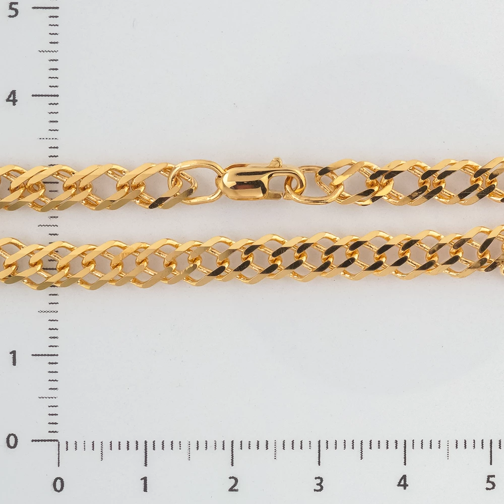 Браслет из красного золота 585 пробы