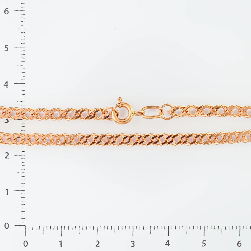 Браслет из красного золота 375 пробы