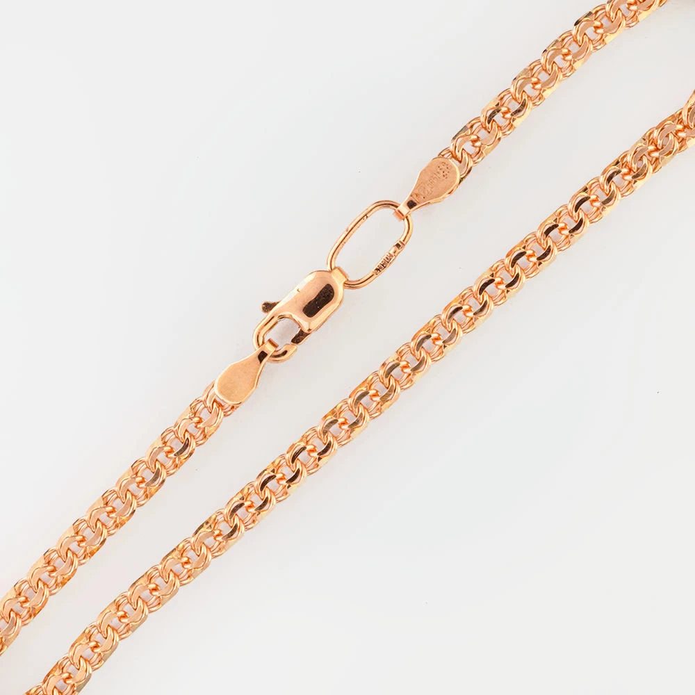 Браслет из красного золота 585 пробы