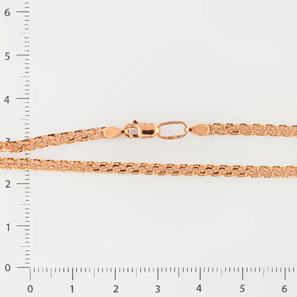 Браслет из красного золота 585 пробы