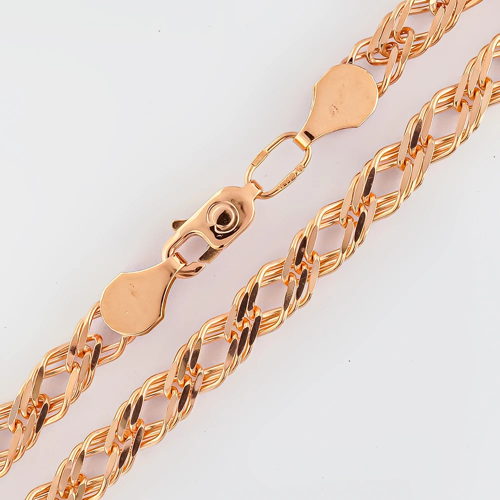 Браслет из красного золота 585 пробы