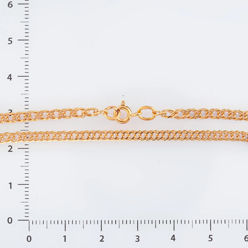 Браслет из красного золота 585 пробы