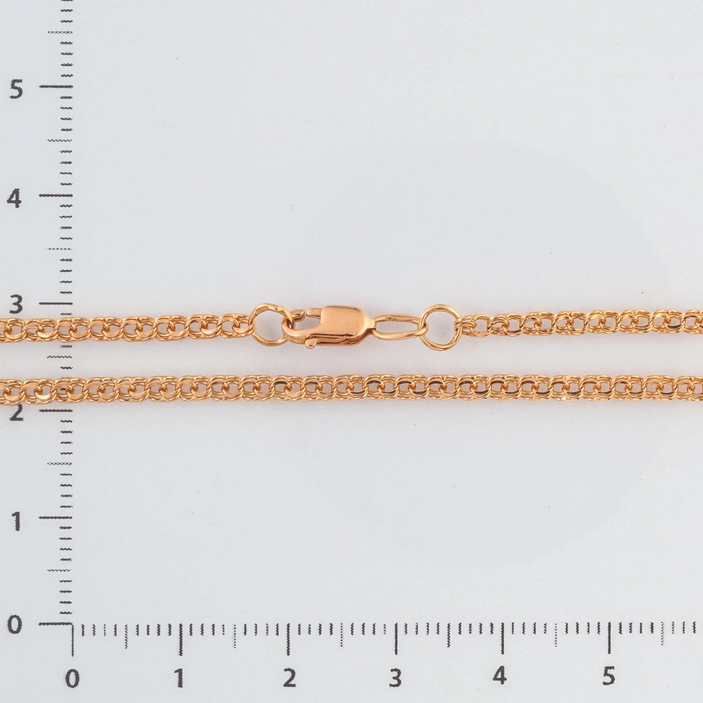 Браслет из красного золота 585 пробы