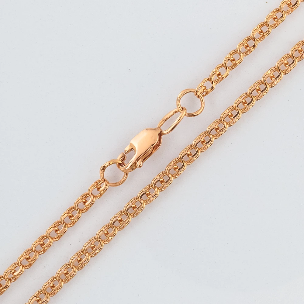 Браслет из красного золота 585 пробы