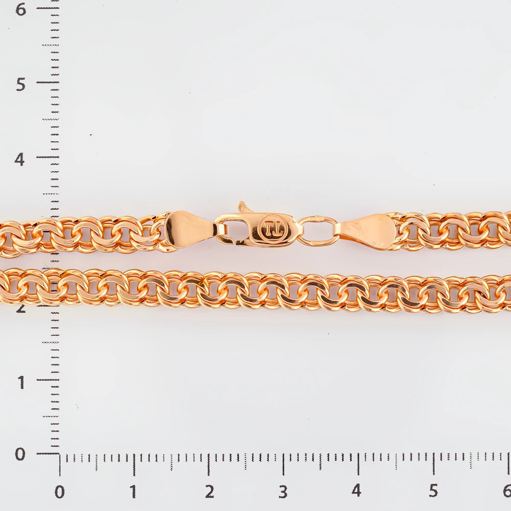 Браслет из красного золота 585 пробы