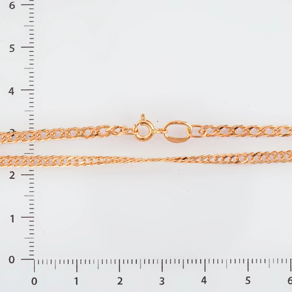 Браслет из красного золота 585 пробы