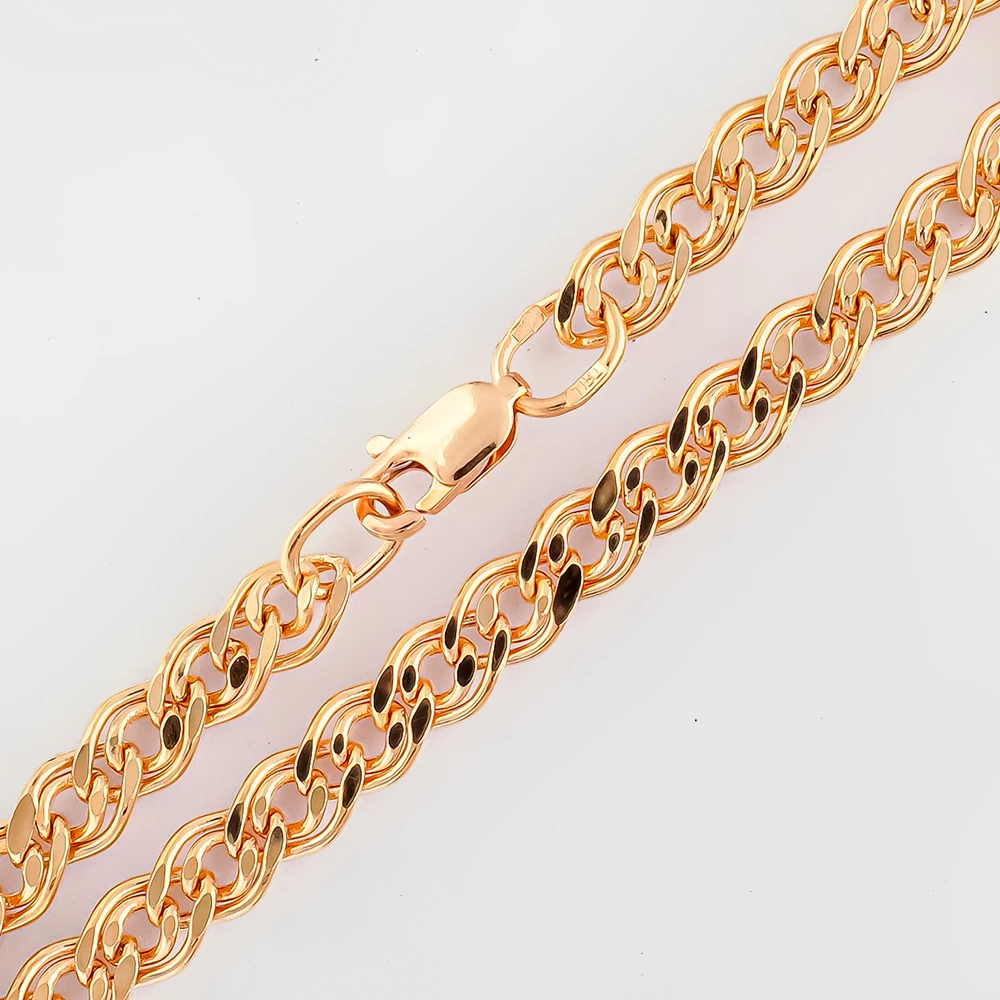 Браслет из красного золота 585 пробы