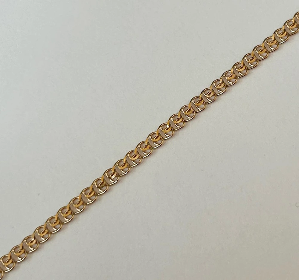 Браслет из красного золота 585 пробы