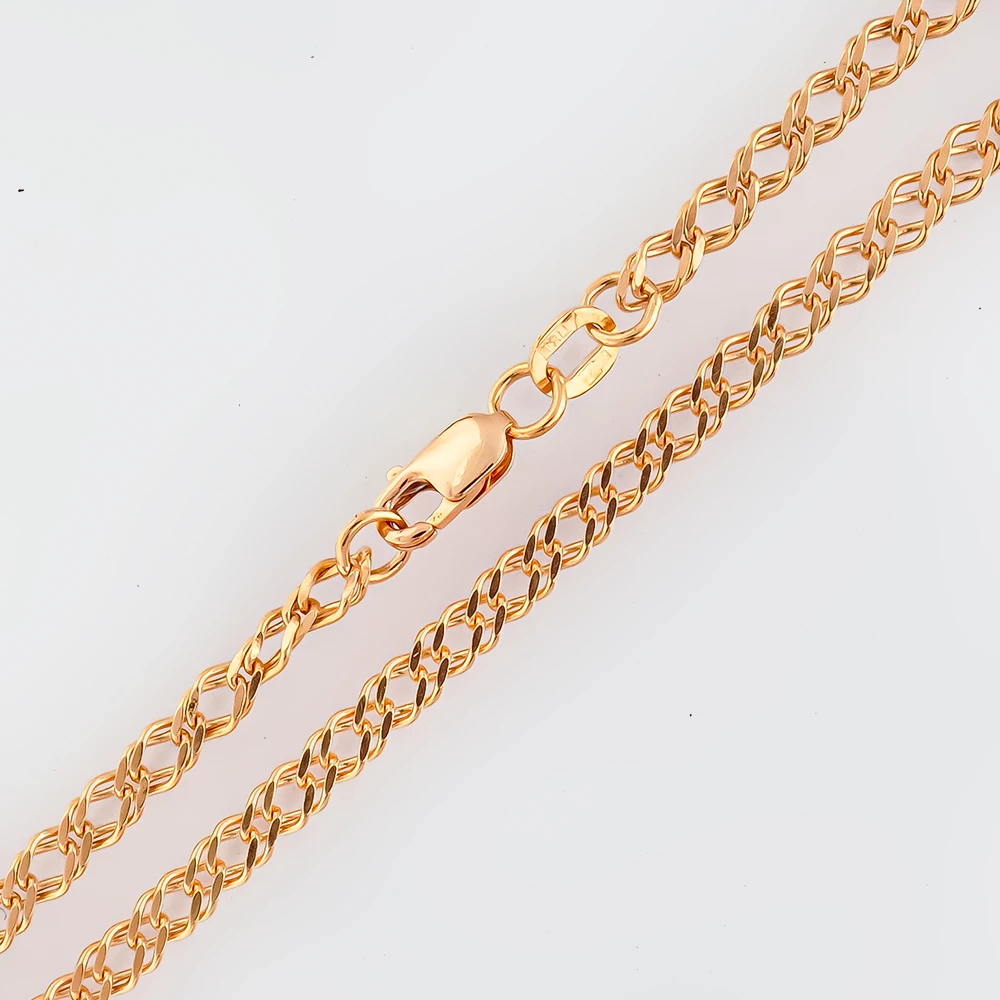 Браслет из красного золота 585 пробы