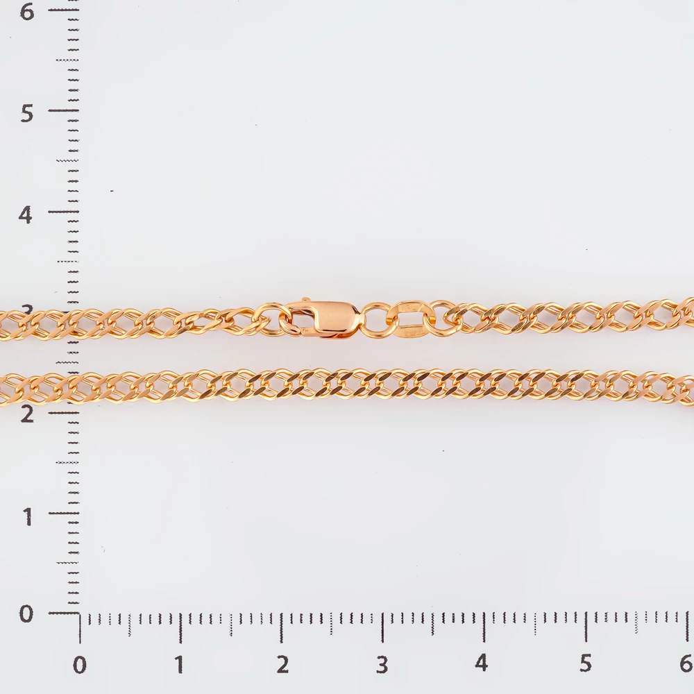 Браслет из красного золота 585 пробы