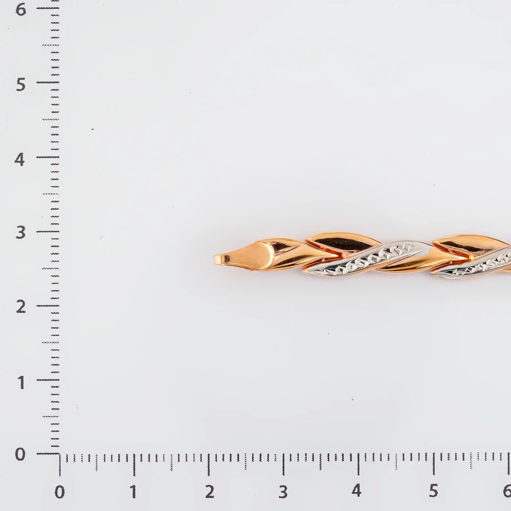 Браслет из красного золота 585 пробы