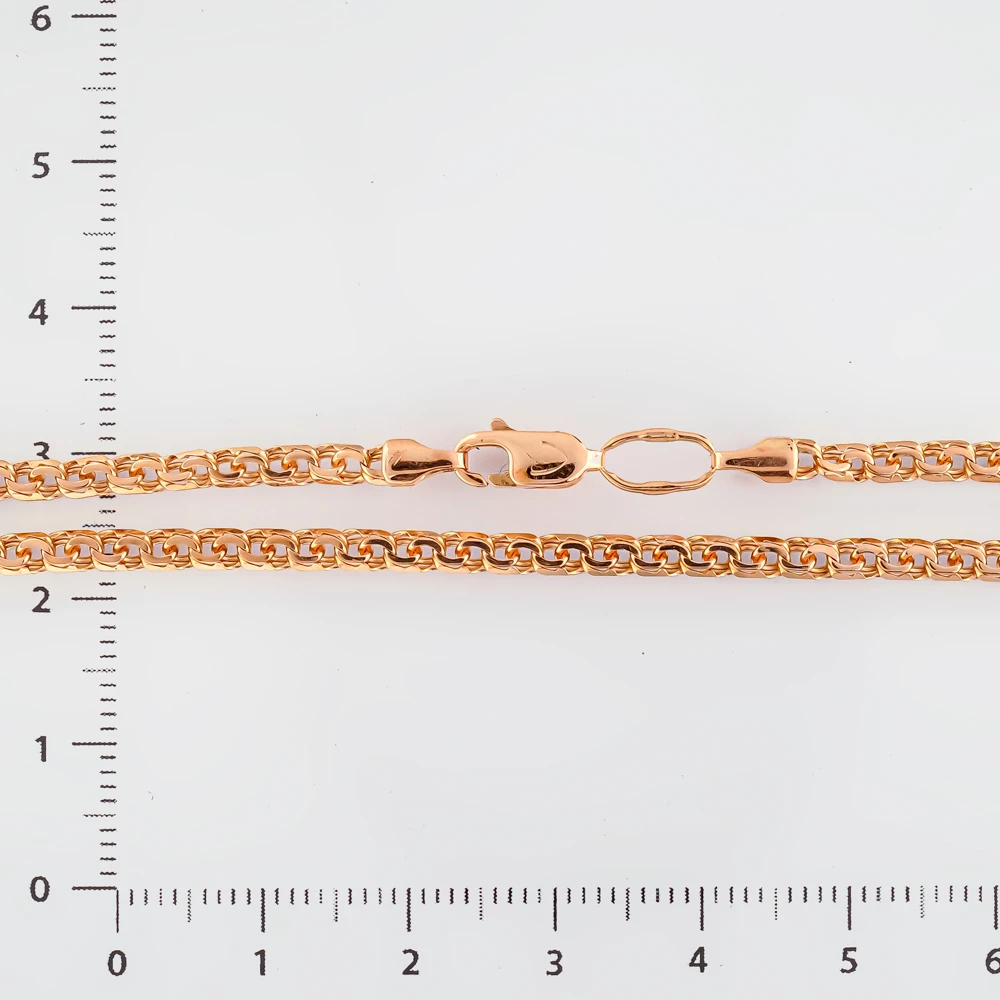 Браслет из красного золота 375 пробы