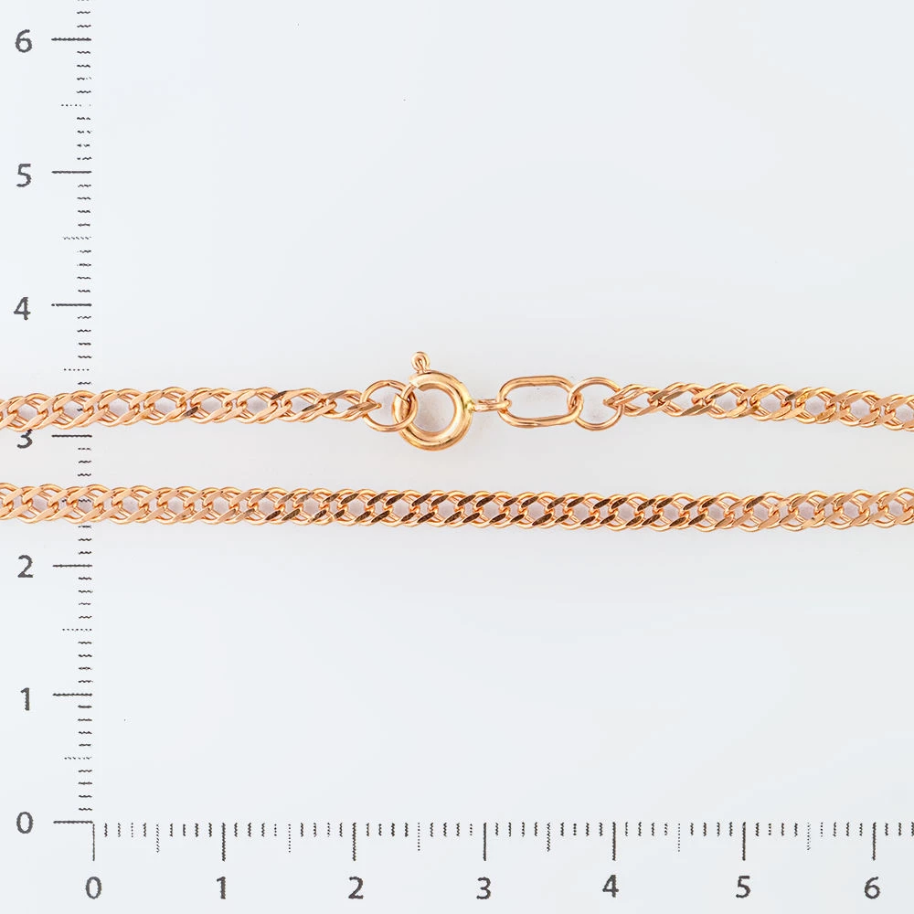 Браслет из красного золота 585 пробы