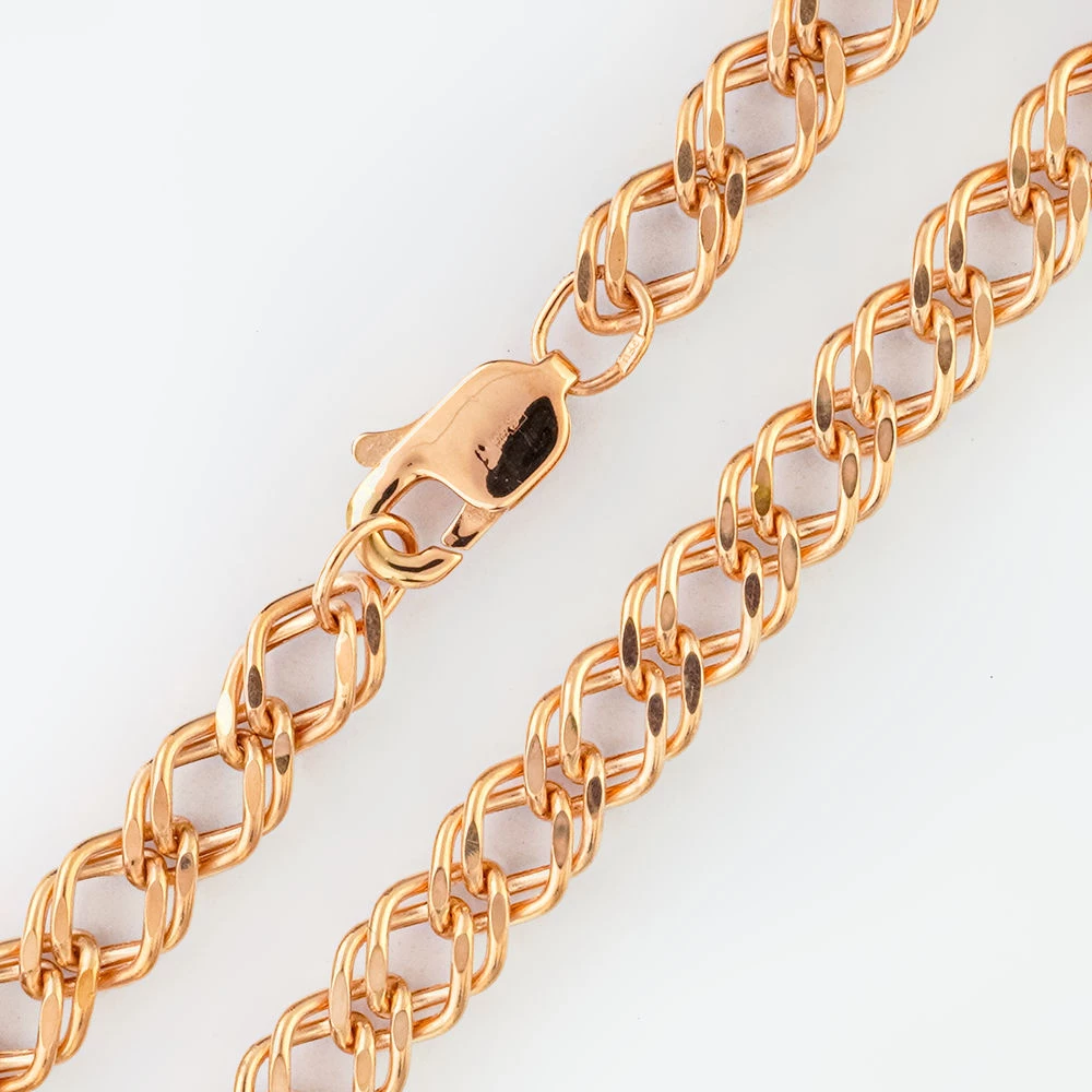 Браслет из красного золота 585 пробы