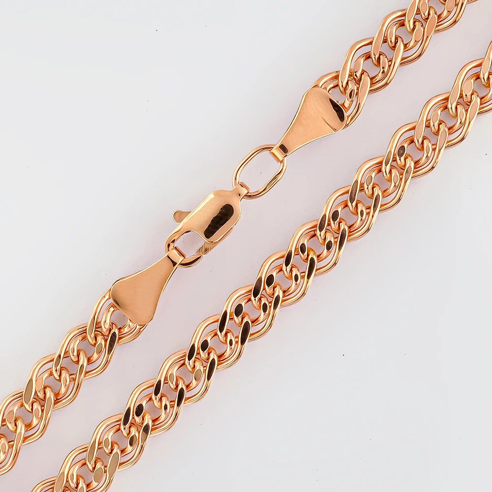 Браслет из красного золота 585 пробы