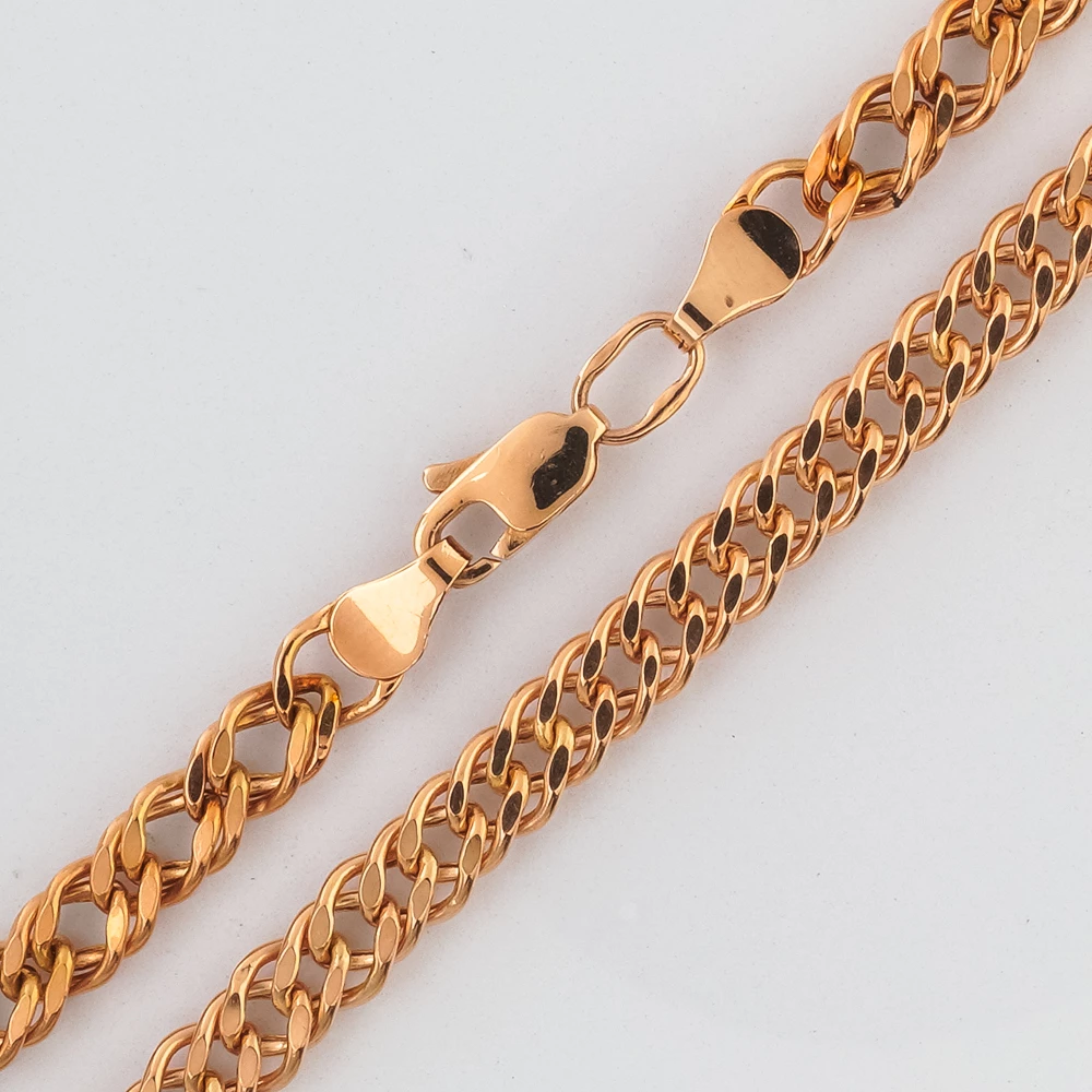 Браслет из красного золота 585 пробы