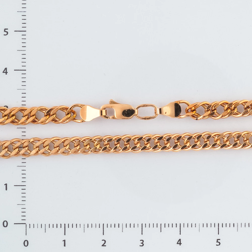 Браслет из красного золота 585 пробы