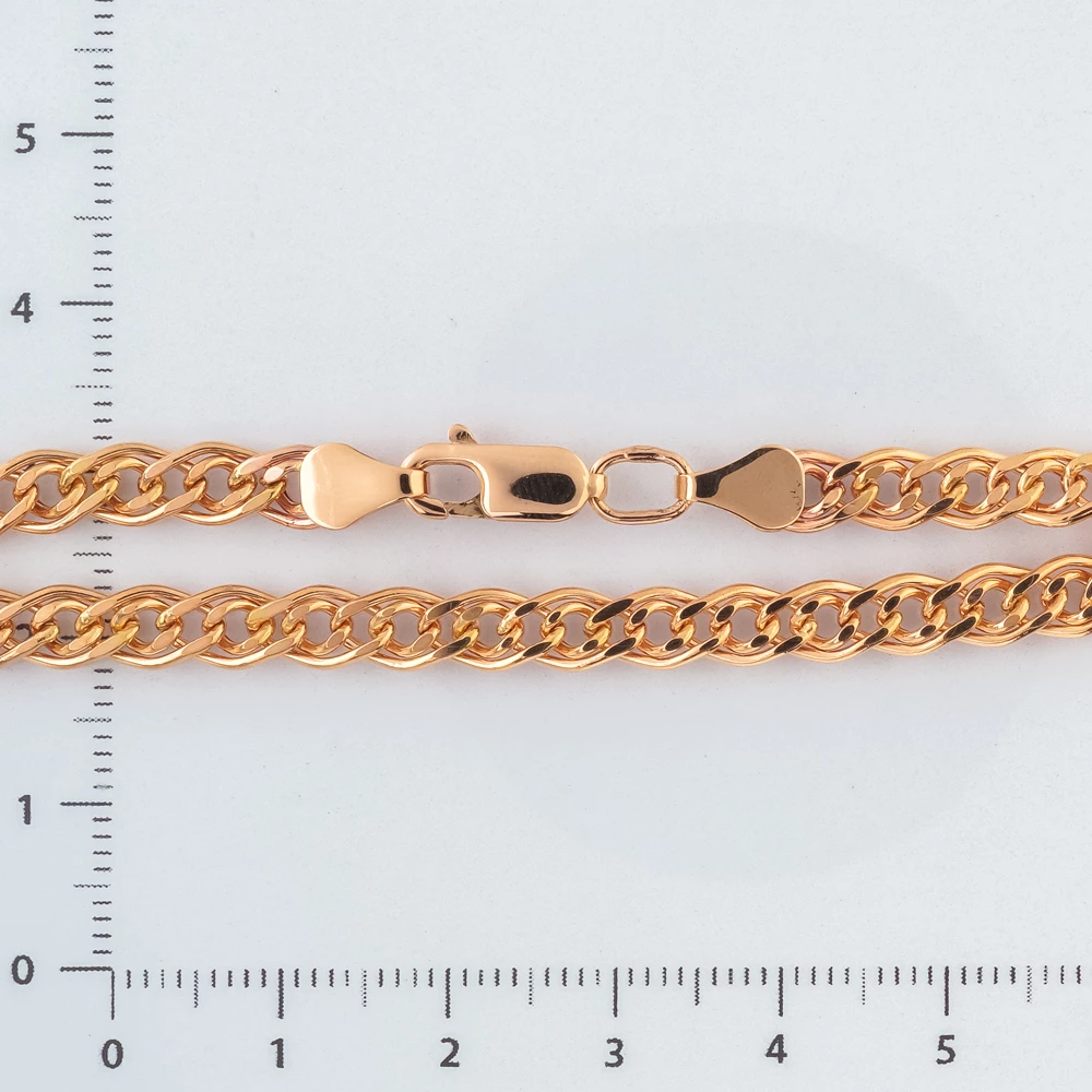 Браслет из красного золота 585 пробы