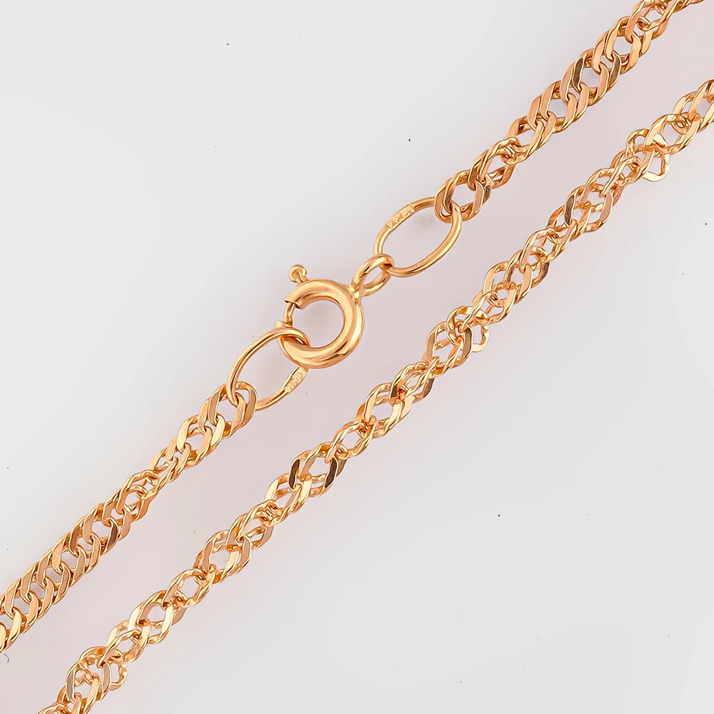 Браслет из красного золота 585 пробы