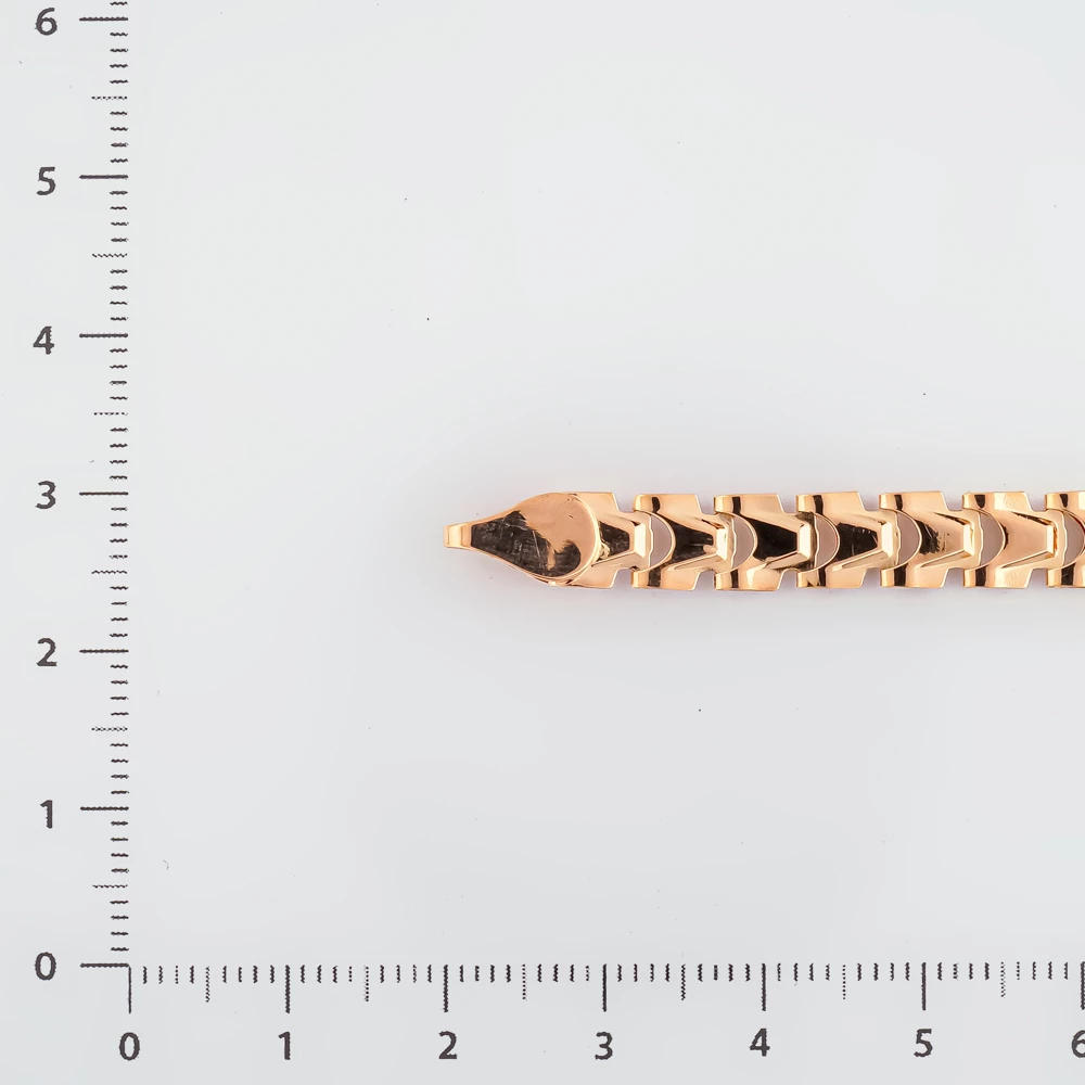 Браслет из красного золота 585 пробы