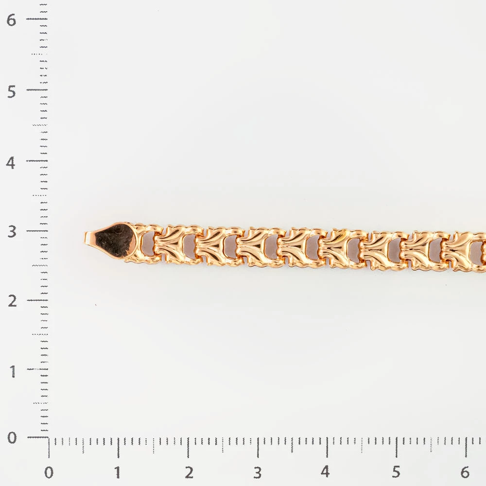 Браслет из красного золота 585 пробы