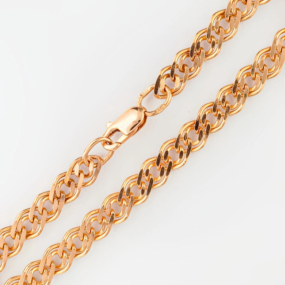 Браслет из красного золота 585 пробы