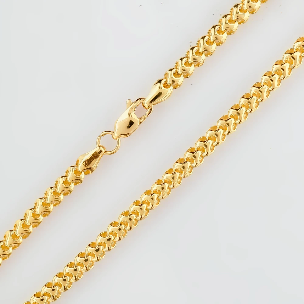 Браслет из желтого золота 585 пробы