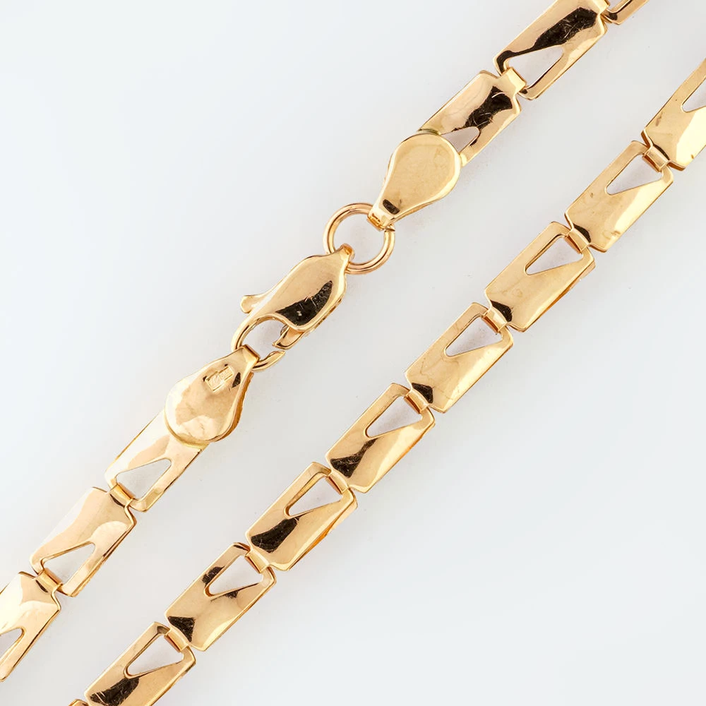 Браслет из красного золота 585 пробы