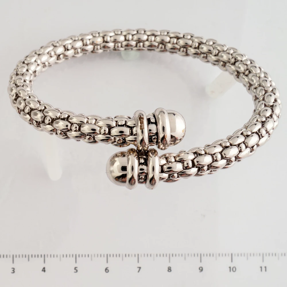 Браслет из белого золота 750 пробы